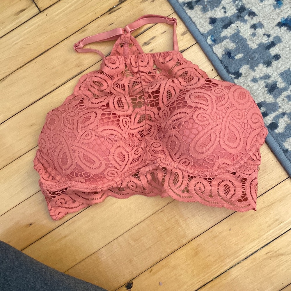 Orange lace Pink Victoria secret bracelet S